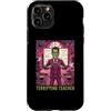 Halloween Glam Retro Vintage Comics Pop Custodia per iPhone 11 Pro Insegnante Frankenstein Monster School College Spooky Spaventoso Uomini