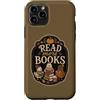 Read More Books Custodia per iPhone 11 Pro Leggi di più Libri Autunno Lettura Gufo Zucca Pol