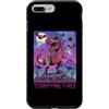 Halloween Glam Retro Vintage Comics Pop Custodia per iPhone 7 Plus/8 Plus T-Rex Frankenstein Mostro Dinosauro Tyrannosaurus Spooky