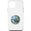 Calanques France Adventure Art Custodia per iPhone 12 mini Parco Nazionale delle Calanques Francia Vetro Colorato Design Costiero