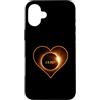 Europe Africa Total Solar Eclipse 2.8.20 Custodia per iPhone 16 Plus Total Solar Eclipse 2 agosto 2027 Tasca Cuore Europa