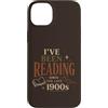 Librarian Reading Days Custodia per iPhone 14 Plus Lettura divertente per gli amanti dei libri dalla fine del 1900