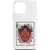 Japanese Oni Mask Aesthetic By TOKYO WAV Custodia per iPhone 13 Pro Max Maschera Yokai Oni giapponese del demone del diavolo Hannya con fiori di ciliegio