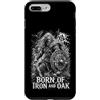 Nordic Warrior Rune Shield Saga Custodia per iPhone 7 Plus/8 Plus Nato dalla leggenda dei guerrieri vichinghi in ferro e