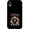 Vet Tech Veterinarian Christmas Apparel Custodia per iPhone XR I 12 giorni di Natale in medicina veterinaria