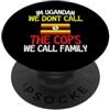 Uganda Funny Family Gifts Im Ugandan Slogan divertente per tutto lUganda PopSockets PopGrip Adesivo