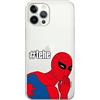 Ert Group custodia per cellulare per Iphone 12/12 PRO originale e con licenza ufficiale Marvel, modello Spider Man 028 adattato in modo ottimale alla forma dello smartphone, parzialmente trasparente