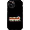 Retro Name Vault Custodia per iPhone 11 Pro ALBANO Retro 70s 80s Sunset Stripe