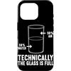 Funny Scientist Student Physics Science Custodia per iPhone 16 Pro Tecnicamente il vetro è chimica completa Scienza Geek Fisica