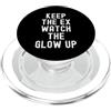 Up Mindset Success Women Men mantenere l'ex guardare il bagliore up Witty Women PopSockets PopGrip per MagSafe