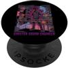 Halloween Glam Retro Vintage Comics Pop Ingegnere del suono Devil Ghost Ingegneria Audio Spettrale Spaventoso PopSockets PopGrip Adesivo
