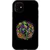 Halloween Glam Retro 90s Graffiti Pop Ar Custodia per iPhone 11 Flamingo Frankenstein Mostro Spettrale Spaventoso Infestato Horror