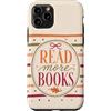 Read More Books Custodia per iPhone 11 Pro Leggi di più Libri Retro Reading Book Lover