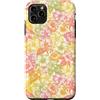 generic Custodia per iPhone 11 Pro Max Motivo floreale con ibisco tropicale