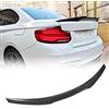 TGFOF - Spoiler posteriore in vera fibra di carbonio per BMW Serie 2 F22 F87 M2 220i 228i 230i M235i M240i Coupé 14-19, spoiler per baule tipo M4 Highkick