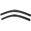 HONGSHIZI Tergicristalli Spazzole Tergicristallo 2 Pezzi Per FIAT Per Croma MK2 2005 2006 2007 2008 2009 2010 LHD Spazzole Tergicristallo Anteriori Gomma Senza Telaio Finestrini 24" 18 "