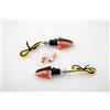 one by Camamoto coppia kit frecce (cod 77206002 omologate arrow nero opaco gambo corto)