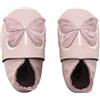 Bobux Soft Sole Glitter Wings Rosa (Blossom) Premium Pelle 15-21 Mesi