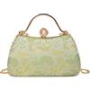 CORIOS Borsetta da Sera da Donna Clutch in Ricami Borsa Sposa Pochette Piccolo con Catena Elegante Gorgeous Borsa a Spalla a Tracolla per Cerimonia Cocktail Ballo Festa