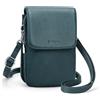befen Piccola Borsa a Tracolla in Vera Pelle per Donne, Borsa a Tracolla per Telefono Cellulare con Slot per Carte di Blocco RFID