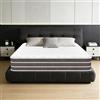 YIDATONG Materasso 140 x 190 cm, Alto 28 cm, Materasso Matrimoniale con Molle Insacchettate e Memory Foam, Durezza H3, Struttura Ortopedica a 7 Zone, Rinforzato sui Bordi, Ipoallergenico, Favorevole al Riposo