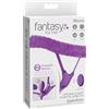 Pipedream Fantasy For Her Ultimate G-Spot Butterfly Strap-On Purple 10 cm