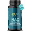 OVF NAC N-Acetil-Cisteina NAC 600mg 60cps Perfetto per Stimolare la Rigenerazione del Glutatione 2 Mesi di Fornitura Senza Glutine, Lattosio, Soia, Zuccheri 100% Made in Italy