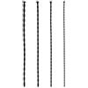 Ouch! Shots Ouch! Urethral Sounding - Silicone Beginner Urethral Sounding Spiral Screw Plug Set