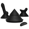 The Cowgirl Cone Black One Size