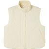 Women'secret Chaleco Colección Homewear Animal Print Gilet, Avorio, S/M Donna