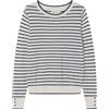 Springfield Viscose Nylon Crew Neck Sweater with Buttons On Cuffs Felpa con Collo CRW Donna
