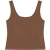 Springfield Sleeveless Square-Neck Top T Shirt Donna (Pacco da 1)