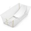 STOKKE Vaschetta Bagnetto Flexibath Xl Sandy Beige Con Newborn Incluso