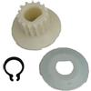 Zgehnao Efficient Gear Motor Trasmissione Set 15 Denti Puleggia Cinghia Puleggia Macchina del Pane Set Puleggia Cinghia Set
