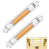 Dvnoua R7S LED 118mm Dimmerabile 30W, Lampadina LED R7S 118mm Equivalente a 300W Lampada Alogena, Bianco Naturale 4000K, 3000LM, Nessun Sfarfallio, Casa/Illuminazione Esterna, 2 Pezzi
