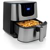 Princess Digital Aerofryer Deluxe XXL con 5.5 litri - 62,2% di Consumo Energetico in Meno - 1700 W - 8 Programmi - Acciaio Inox - Senza Olio - 182060
