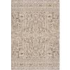 Mazovia Grande Tappeto da Esterno Balcone 160x230cm Crema Marrone Etnico | Tappeto da Giardino per Terrazza Beige Orientale Resistente Alle Intemperie Pelo Corto Antiallergico Facile da Pulire Robusto