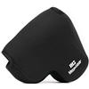 MegaGear Custodia in Neoprene compatibilie con Panasonic Lumix DC-FZ82, DC-FZ70, FZ72 - Nero