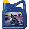 ItalyRacing Olio motore Putoline Super DX4 10W-40 4T in tanica da 4 litri / API SL, JASO MA2 semisintetico