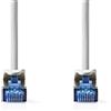 Nedis Cavo di rete CAT6a - S/FTP - Spina RJ45 - Connettore RJ45 - 10,0 m - Senza strappo - Rotondo - LSZH - Grigio - Etichetta