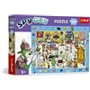 Trefl - Puzzle Osservazionale Spy Guy: Museo - 100 Pezzi - Trova tutti gli Oggetti della Cornice, Puzzle Colorati Ricchi di Dettagli, Allenamento Percettivo per Bambini dai 5 anni