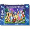 Ravensburger - Amici Di Disney, Puzzle Educativo 8+ Anni, 200 Pezzi XXL | Puzzle XXL da 200 pezzi di Amici Di Disney, educativo e divertente, ideale come regalo originale per bambini dagli 8 anni.