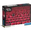 Clementoni Puzzle Impossible Squid Game - 1000 Pezzi - Puzzle Adulti, Poster Incluso, Puzzle Netflix, Puzzle Difficile, Divertimento Per Adulti, Made In Italy, 39858