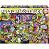Educa - Puzzle per bambini da 500 pezzi | Puzzlepalooza | Dimensioni: 48 x 34 cm | Età 11+ (20550)