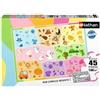 Ravensburger Nathan 12004293 - Puzzle per bambini, 45 pezzi, un mondo di colori, per bambini o ragazzi dai 5 anni, in cartone spesso e resistente, di alta qualità