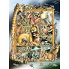 Ravensburger Puzzle per bambini Ravensburger - 12000862 animali sullo scaffale - Puzzle XXL da 100 pezzi per bambini dai 6 anni in su