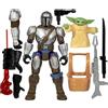 Star Wars Hasbro MixMashers, Il Mandaloriano e Grogu, set di action figure e accessori personalizzabili da mischiare e abbinare
