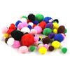 ArkCRAFT 0001 pompon per bambini, colori e misure assortite (confezione da 100)