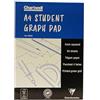 Clairefontaine - Ref J6Q4BZ - Blocco grafico Chartwell (contiene 50 fogli) - formato A4 (210 x 297 mm), righe a quadretti da 5 mm, carta perforata 70 g/m², certificata FSC