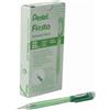 Pentel - Matita portamine Fiesta per mine da 0,5 mm, fusto verde, confezione da 12 pezzi